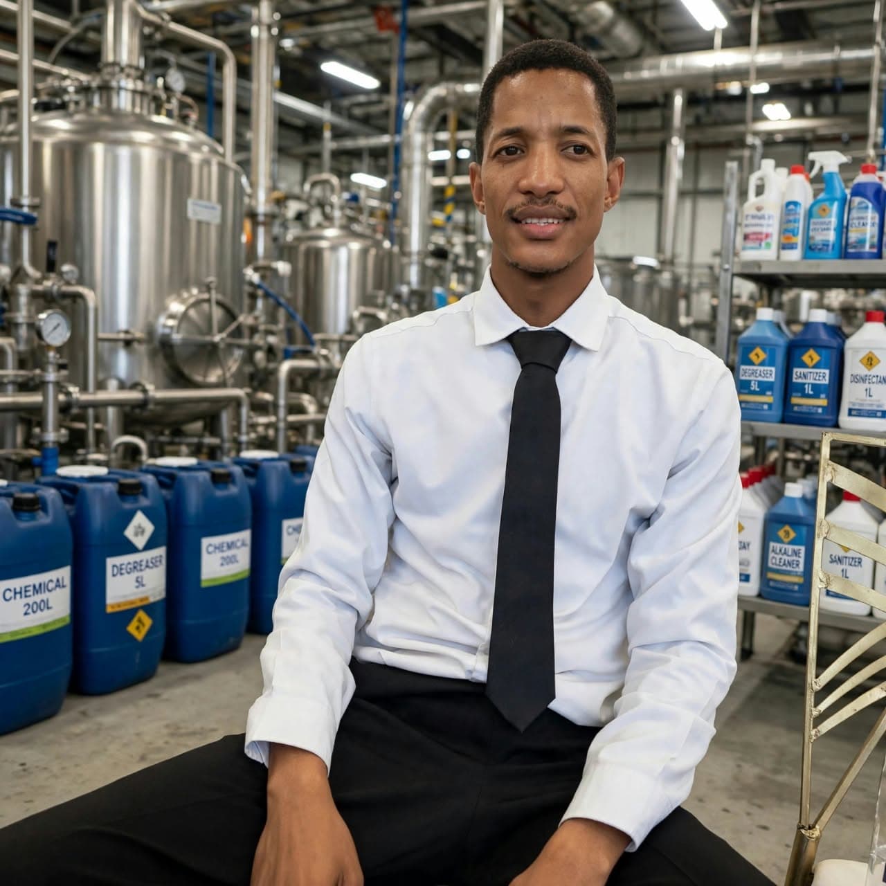 Kgothatso Lekalakala, Founder & Managing Director of Potent Chemicals